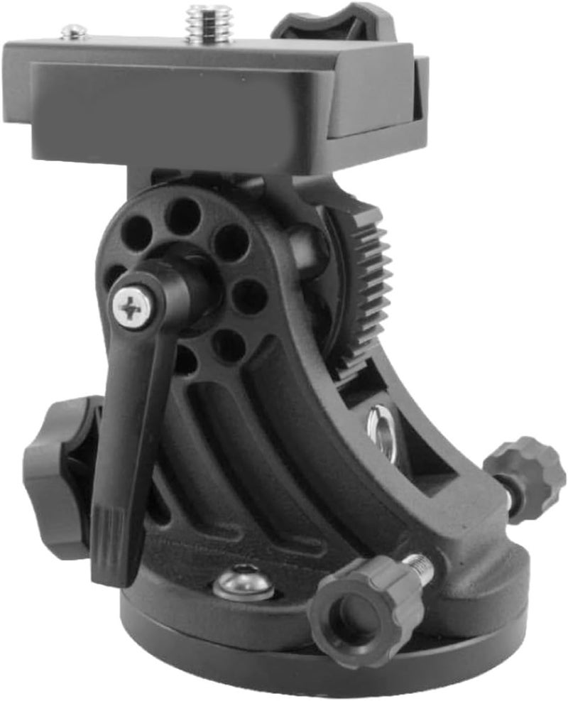 fosa Telescope Latitude Base Mount, for Star Adventurer Latitude Wedge Base, Aluminum Alloy Adjustment Tripod Seat for Astronomical Telescope Accessories, Black - Image 1